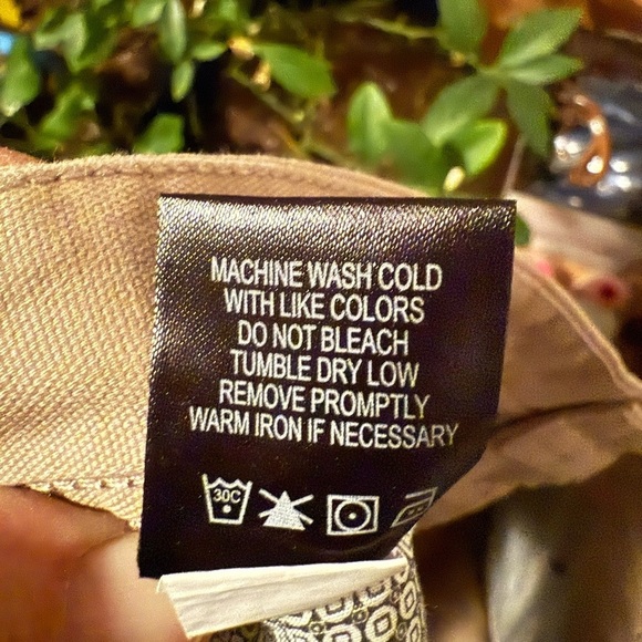 Weatherproof Men's Sz 42x30 100% Cotton Khaki Jeans NWT - Picture 5 of 8